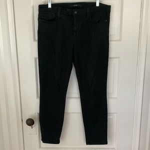 Women's Joe's Jeans Skinny Ankle Jeans size 32 black denim
